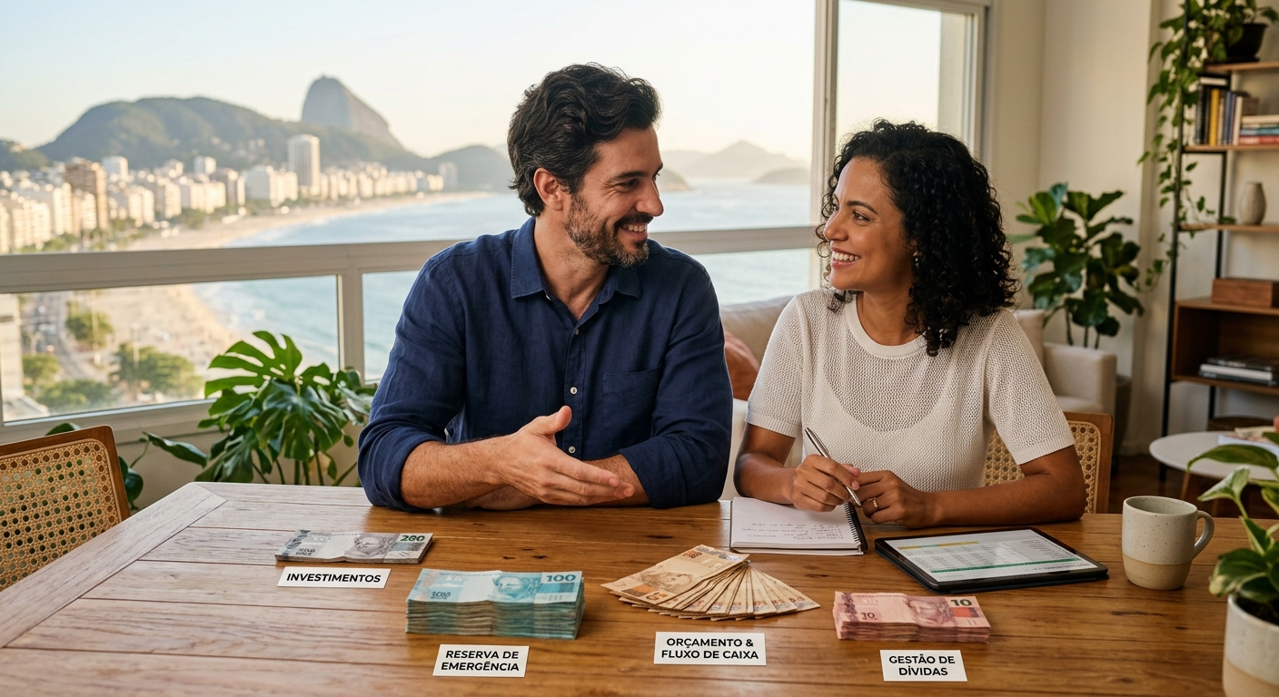 Quais são os 4 pilares financeiros?