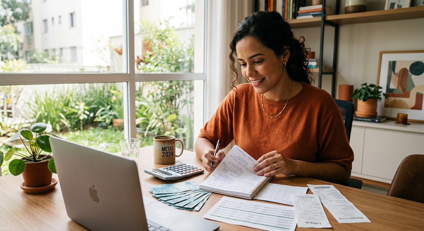 Organização financeira antes de investir