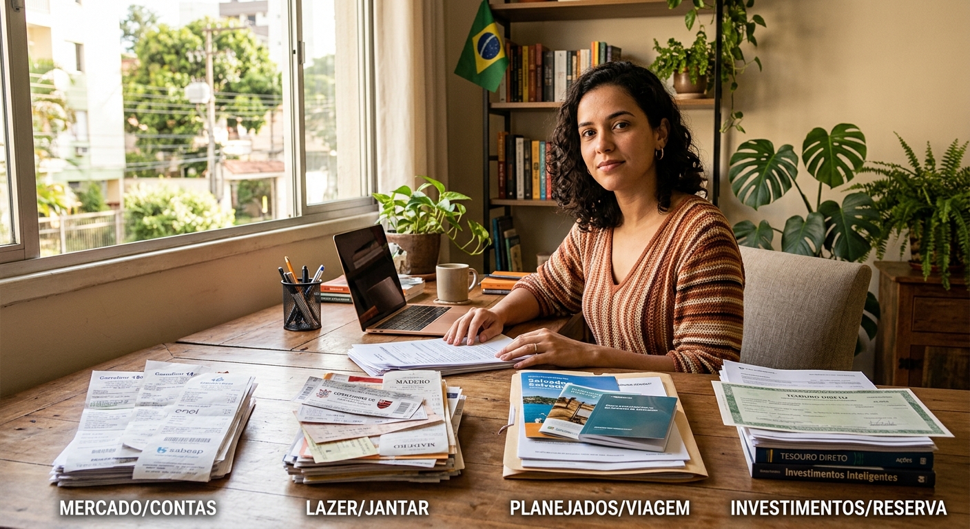 Quais são os 4 tipos de gastos