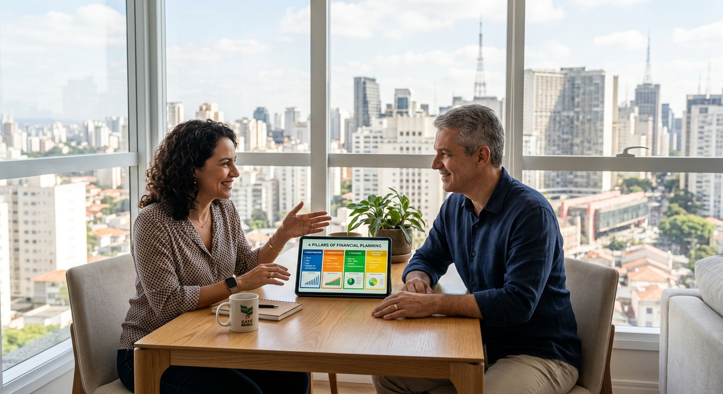 Quais são os 4 pilares do planejamento financeiro pessoal?