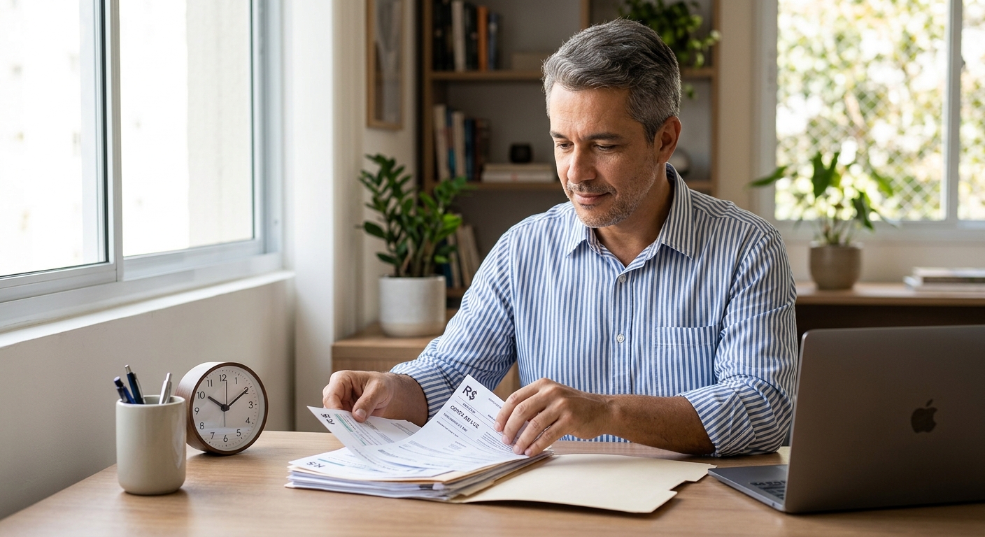 Dashboard controle financeiro pessoal